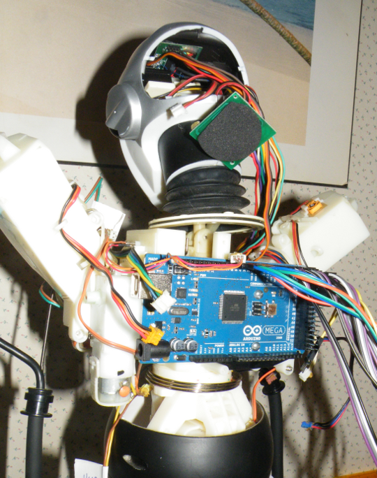 Arduino Mega Board Mounted on Ikes Back